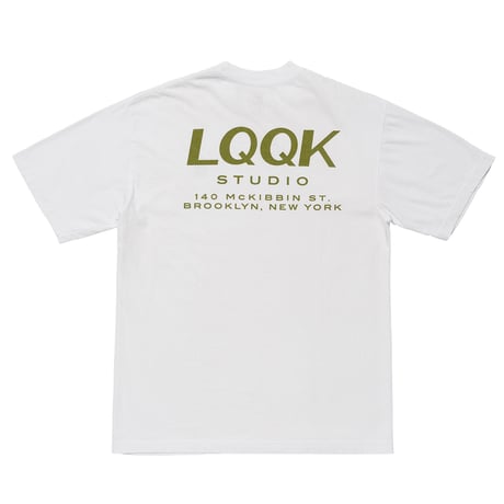 LQQK STUDIO / ADDRESS TEE / WHITE