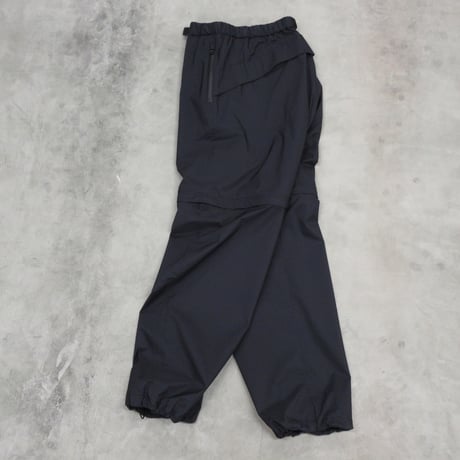 tone / WATERPROOF CONVERTIBLE PANTS / BLACK
