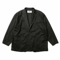 BoTT / PIGMENT DYE SWEAT POLO / BLACK | Sophomore