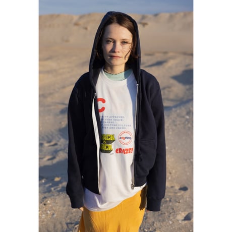 aNYthing / "C" T-SHIRT / WHITE