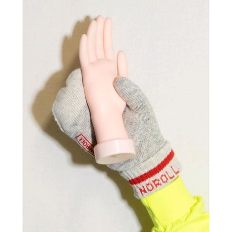 ON-AIR / x NOROLL MITTENS / GREY HEATHER
