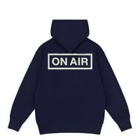 ON-AIR / ON AIR BASIC LOGO PULLOVER HOODIE / NAVY