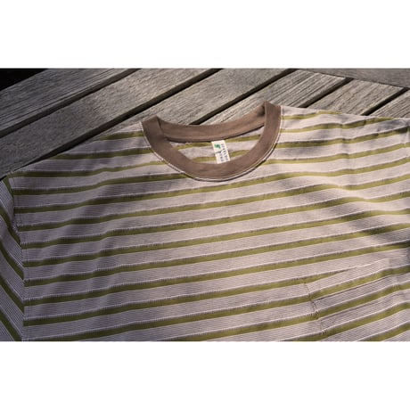 NOROLL / UNEVENNESS S/S TEE / GREEN