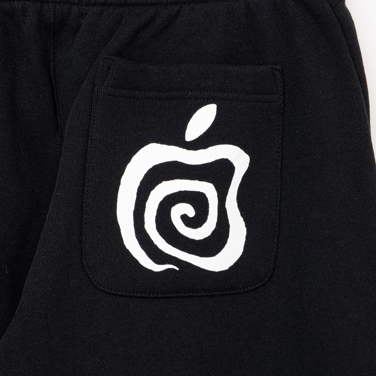 SOL soonerorlater / APPLE SWEAT PANTS / BLACK |