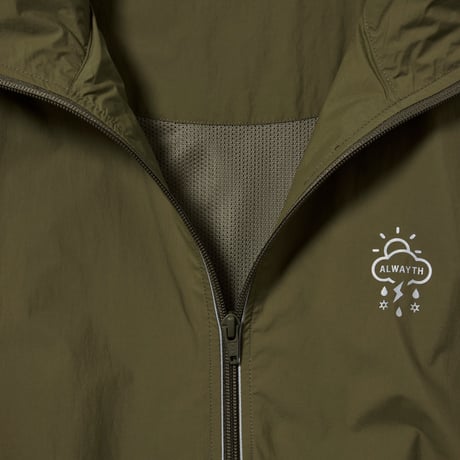 ALWAYTH / TRAINING JACKET ＆ PANTS SET / REFLECT PRINTED / OLIVE