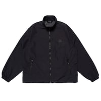 LQQK STUDIO / NYLON TRACK JACKET / BLACK