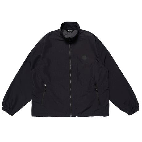 LQQK STUDIO / NYLON TRACK JACKET / BLACK