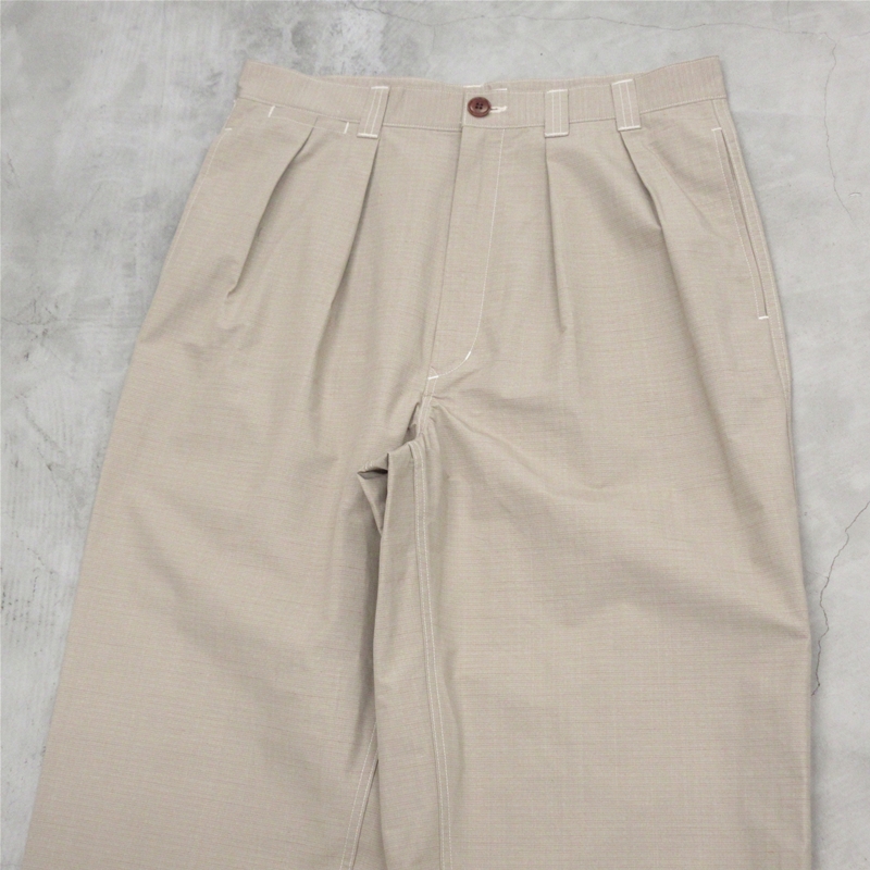 NOROLL / THICK WALK N.WEATHER PANTS / BEIGE | S