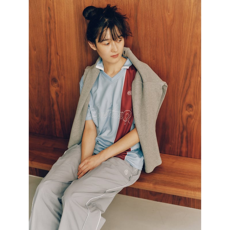 SOL soonerorlater / NYLON TRACK PANTS / BROWN |