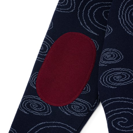 SOL soonerorlater / SPARKLING KNIT SWEATER / NAVY