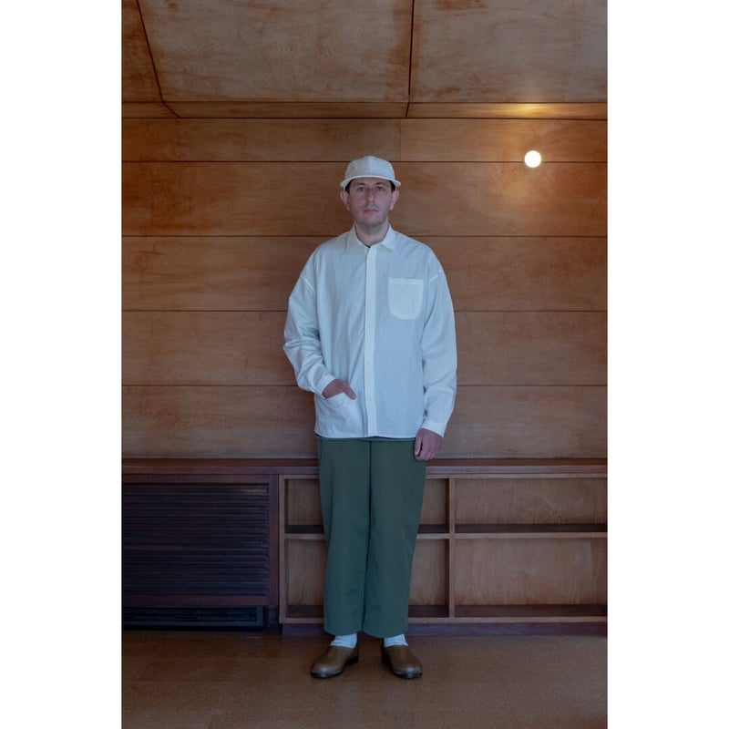 【極美品】NOROLL NORMAL SHIRT L NOROLL / NORMAL L/S SHIRT / WHITE | Sophomore