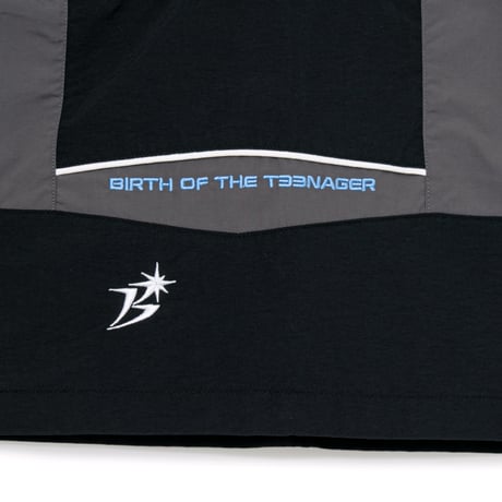 BoTT / PANELED TRACK SHORT / BLACK