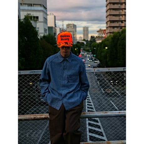 HOMBRE NINO /  x CORONA UTILITY EYELET SHIRT / CHAMBRAY