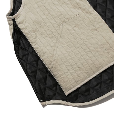HOMBRE NINO / QUILTING VEST / BEIGE