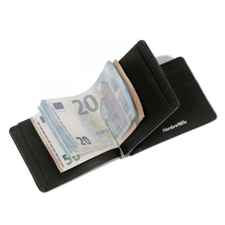 HOMBRE NINO / B.M.F LEATHER WALLET / BLACK