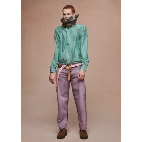 BAL / DOUBLE BUTTON SHIRT / BLUE