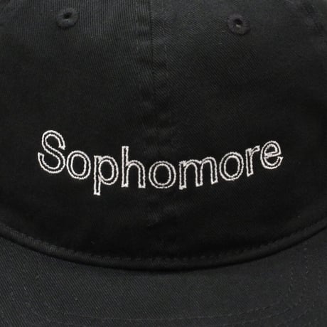 Sophomore / LOGO CAP / BLACK