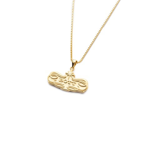 BoTT / TYPO NECKLACE / GOLD