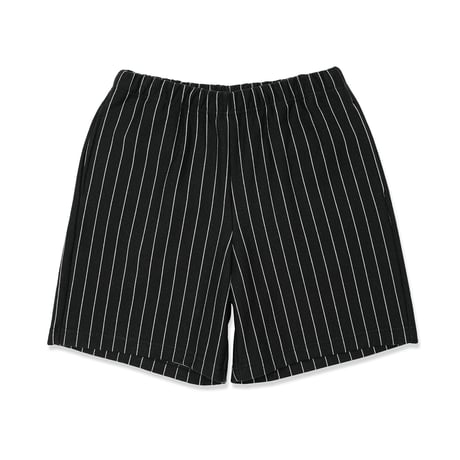 TRIBE WEAR / x MASTERPIECE SOUND MP BASIC SWEAT SHORTS / BLACK STRIPE