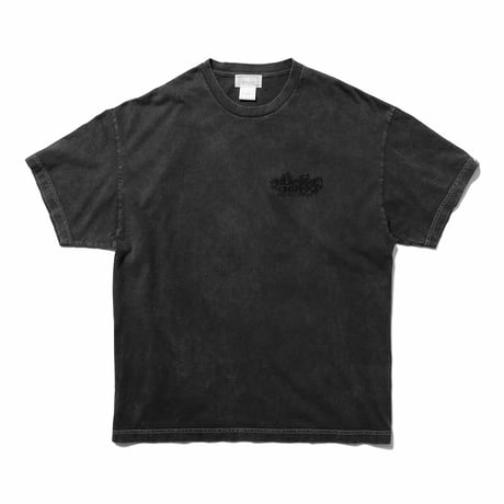 HOMBRE NINO / OVERDYE S/S PRINT TEE / BLACK