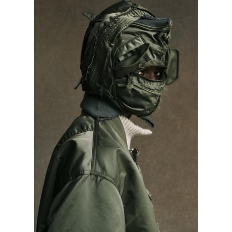 BAL / x SPIEWAK DOUBEL ZIP BOMBER JACKET / ALPHA GREEN