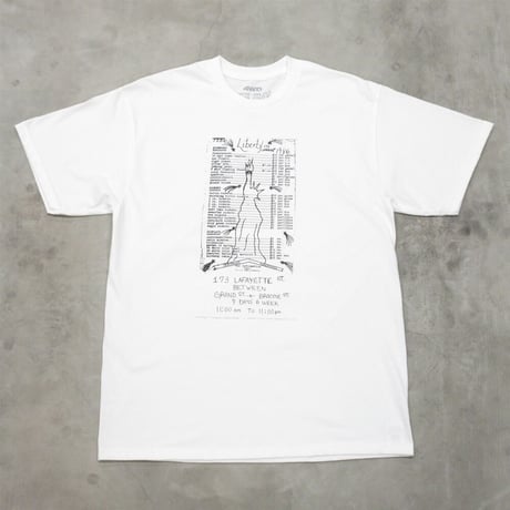 4WD  (4 WORTH DOING) / MONEY MAKIN' MENU T-SHIRT / WHITE