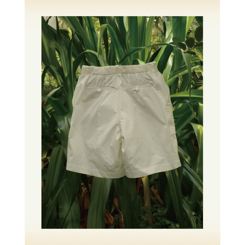 tone / COTTON NYLON GARDEN SHORTS / BLACK | Sop tone / COTTON NYLON GARDEN SHORTS / BLACK | Sop