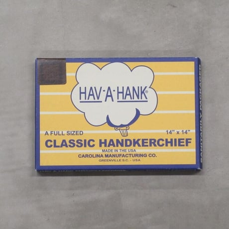 HAV-A-HANK / OVER DYED HANKY / BROWN