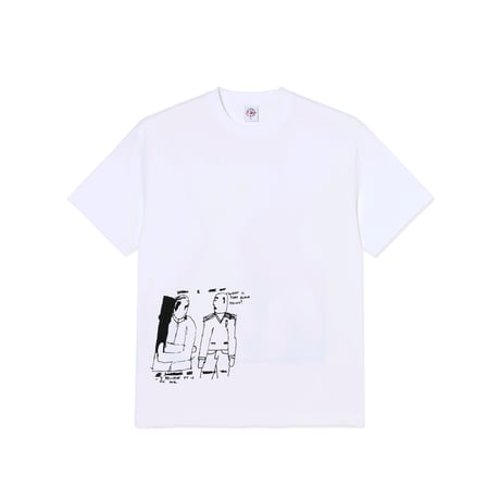 POLAR SKATE CO. / TEE / THE END / WHITE