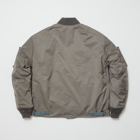 BAL / NYLON TWILL BOMBER / ANTHRACITE