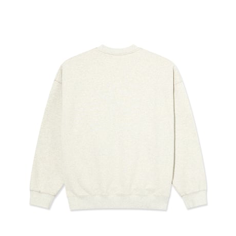 POLAR SKATE CO. / FRANKIE CREWNECK / IVORY GREY MELANGE