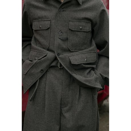 PHIGVEL MAKERS & Co. / C/W FIELD JACKET / HOUNDS TOOTH