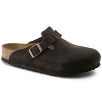 BIRKENSTOCK / BOSTON SUEDE LEATHER REGULAR / MOCHA