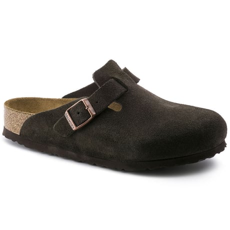 BIRKENSTOCK / BOSTON SUEDE LEATHER REGULAR / MOCHA