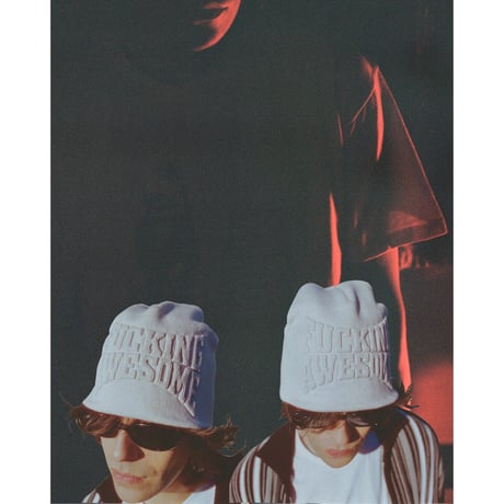 FUCKING AWESOME / KO EMBOSSED BEANIE / BLACK