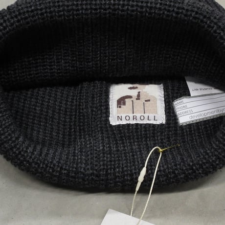 NOROLL / KALASTUS KNIT / BLACK