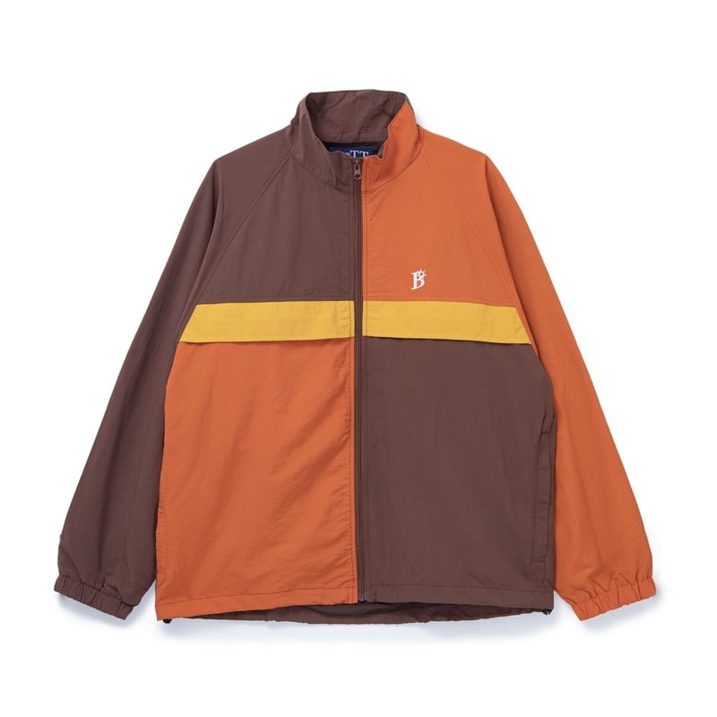 BoTT / PANELED TRACK JACKET / BROWN | Sophomore 