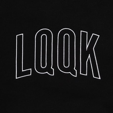 LQQK STUDIO / PINTUCK CREWNECK / BLACK