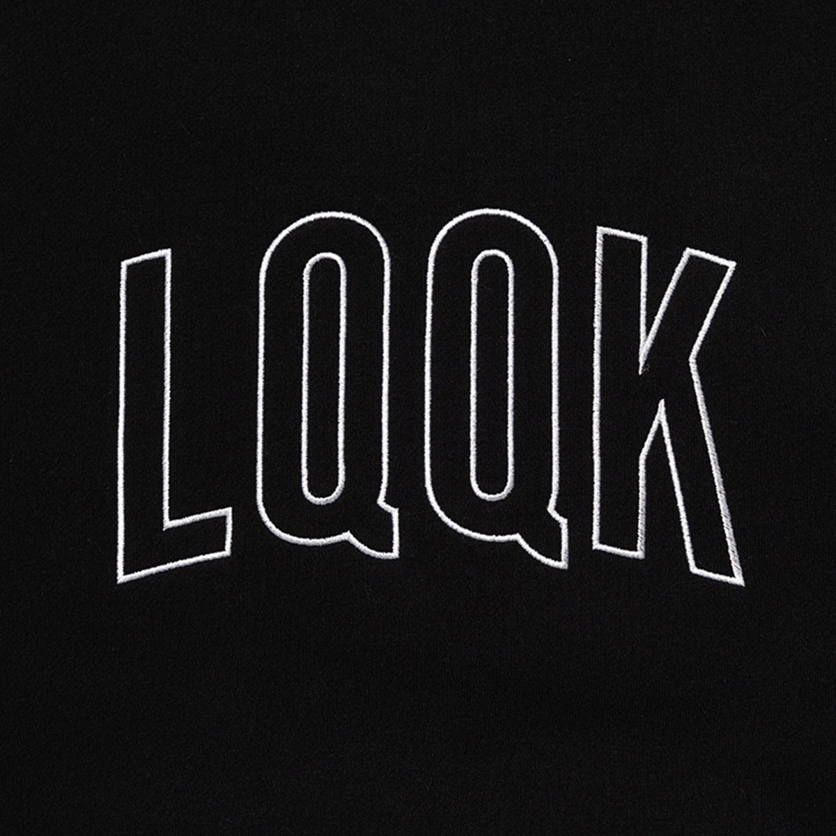 LQQK STUDIO / PINTUCK CREWNECK / BLACK | Sophomore