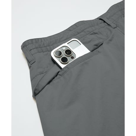 BAL / COTTON TWILL OVER SIZED BERMUDA SHORT / BLACK