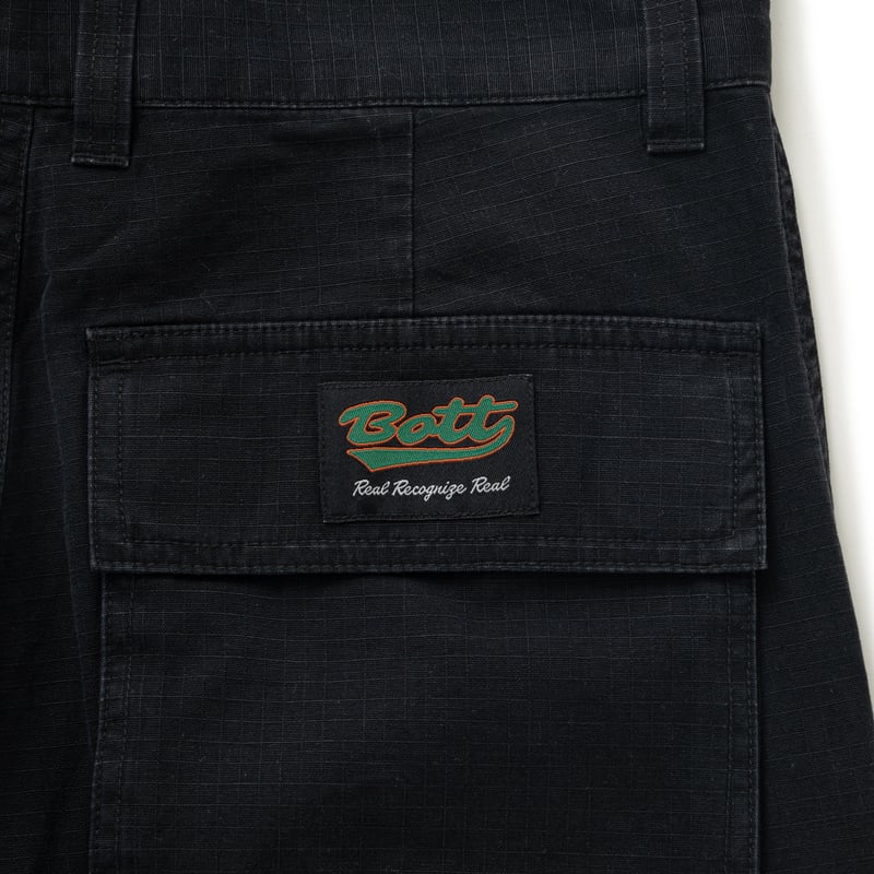【新品未使用】BoTT COTTON CARGO PANT BLACK BoTT / COTTON CARGO PANT / BLACK | Sophomore