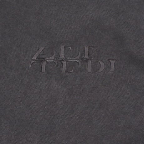 ZEPTEPI & Co. / TRANING L/S TEE GARMENT DYED / INK BLACK