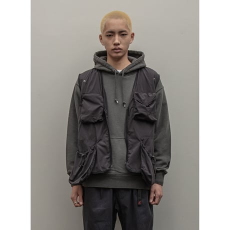BAL / REMOVABLE SLEEVE UTILITY JACKET / BLACK