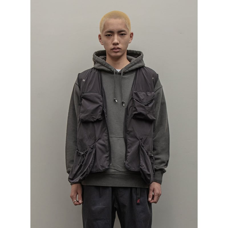 BAL / REMOVABLE SLEEVE UTILITY JACKET / BLACK |