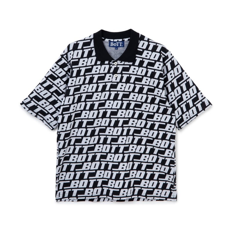 BoTT / SOUND LOGO S/S POLO / BLACK | Sophomore