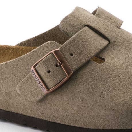 BIRKENSTOCK / BOSTON SUEDE LEATHER REGULAR / TAUPE