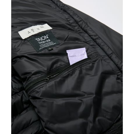 BAL / x TAION STAND COLLAR DOWN JACKET / BLACK