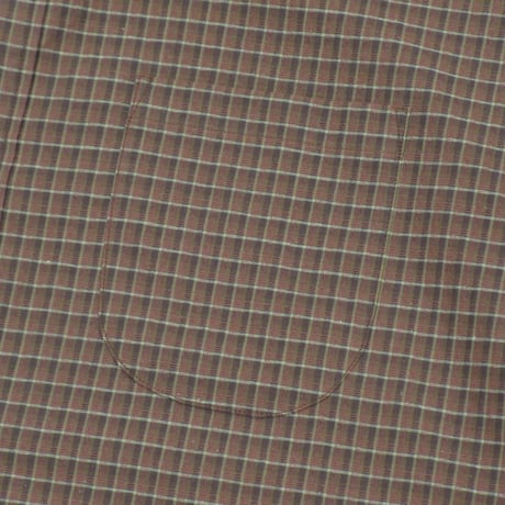 NOROLL / NORMAL PANAMA S/S SHIRT / PANAMA CHECK