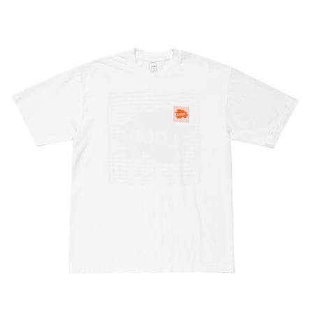 LQQK STUDIO / BRICK LOGO / WHITE ORANGE