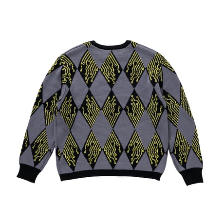 SPECIAL GUEST K.K. / CPU KNIT SWEATER / BLACK